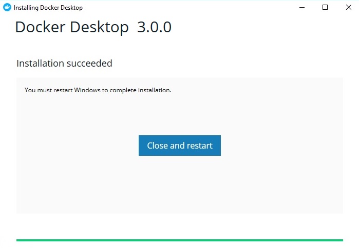 Install And Configured Docker Desktop In Windows 10